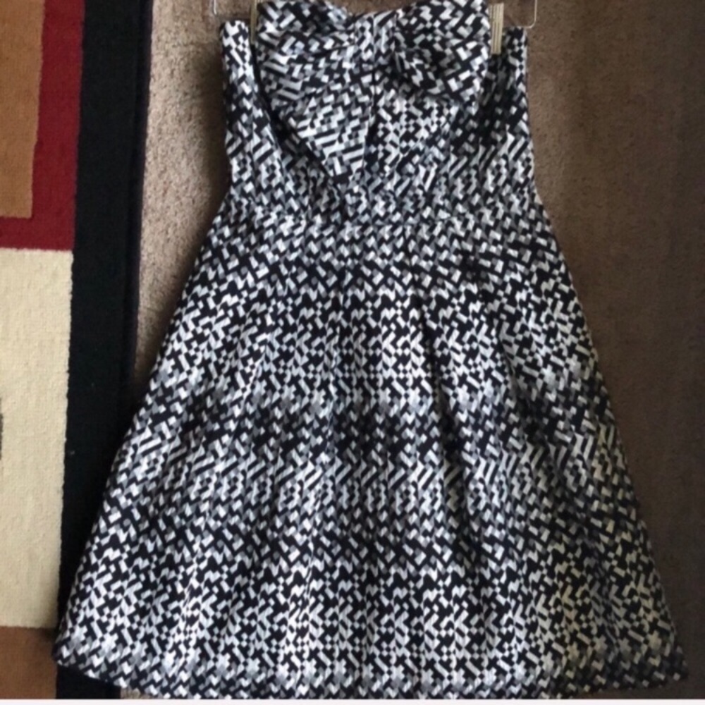 🖤ANTHROPOLOGIE🖤EVA FRANCO STRAPLESS BOW DRESS🖤 - Picture 5 of 8